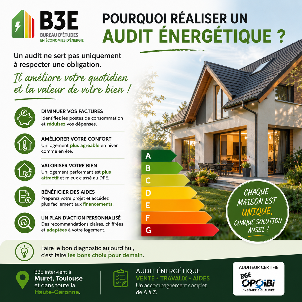 Pourquoi réaliser un audit énergétique ?